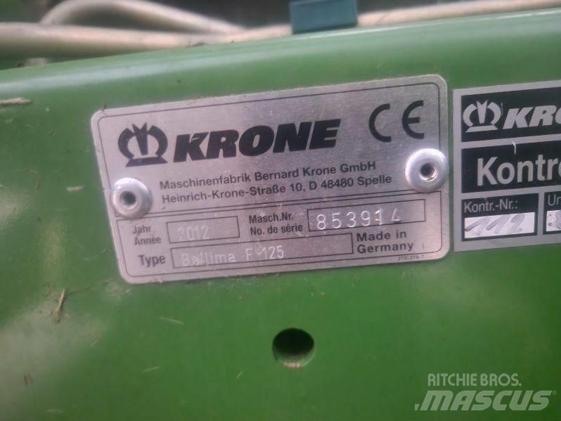 Krone Bellima F125 Empacadoras circular