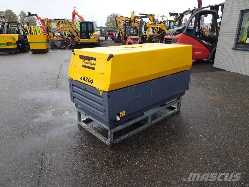Atlas Copco XAS67 Compresoras