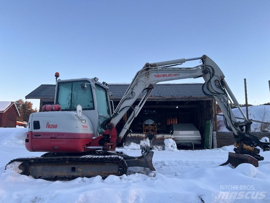 Takeuchi TB 260 Miniexcavadoras