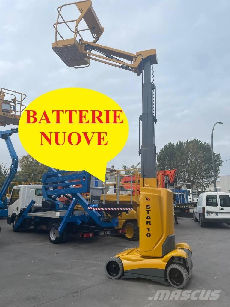 Haulotte Star 10 Plataformas con jaula de elevación