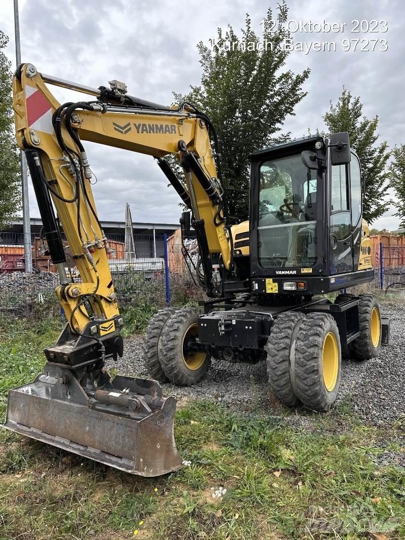 Yanmar B75W Excavadoras de ruedas