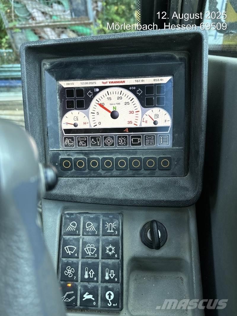 Yanmar B75W Excavadoras de ruedas