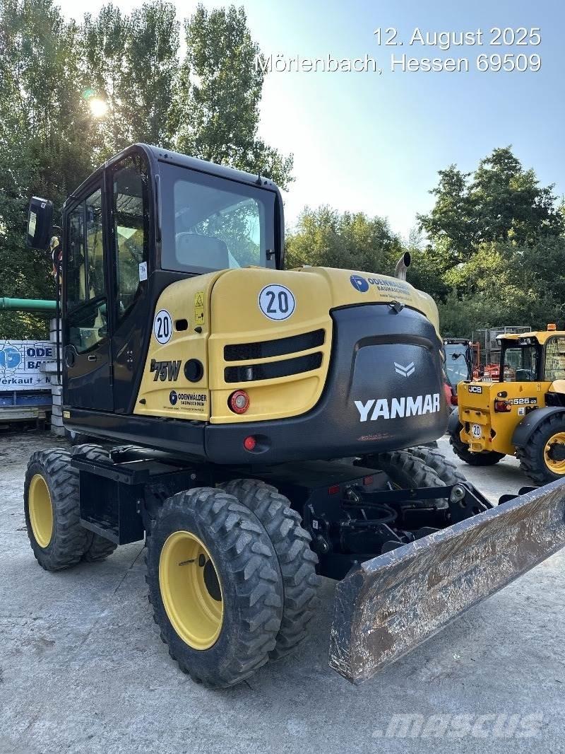 Yanmar B75W Excavadoras de ruedas