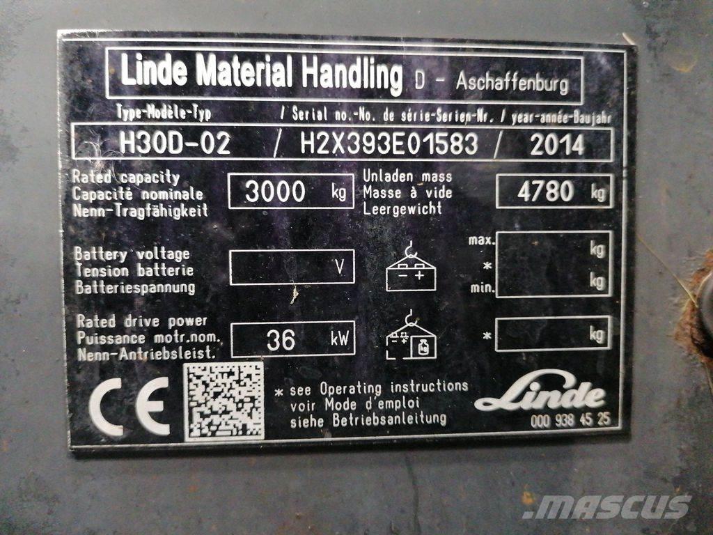 Linde H30D-02 Camiones diesel