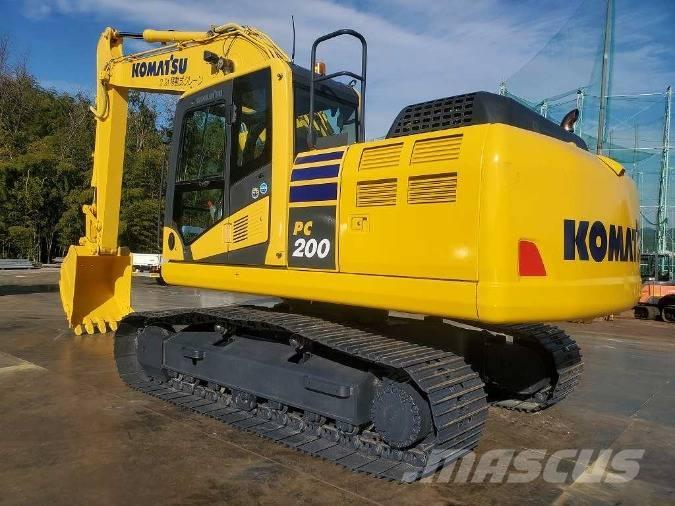 Komatsu PC 200 Excavadoras sobre orugas