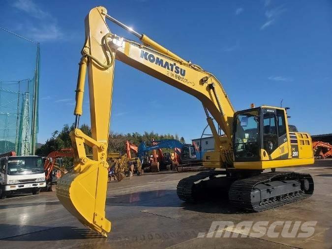 Komatsu PC 200 Excavadoras sobre orugas