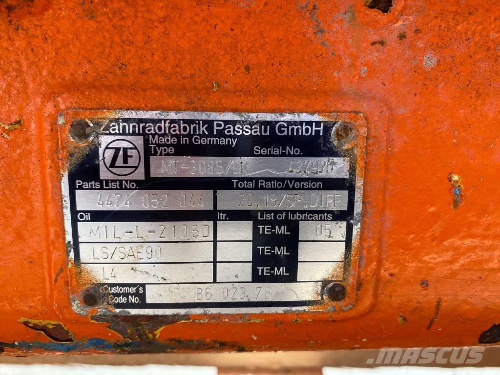 ZF MT-3085/DK Ejes