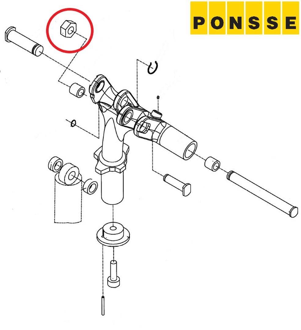 Ponsse 0008888 Chasís