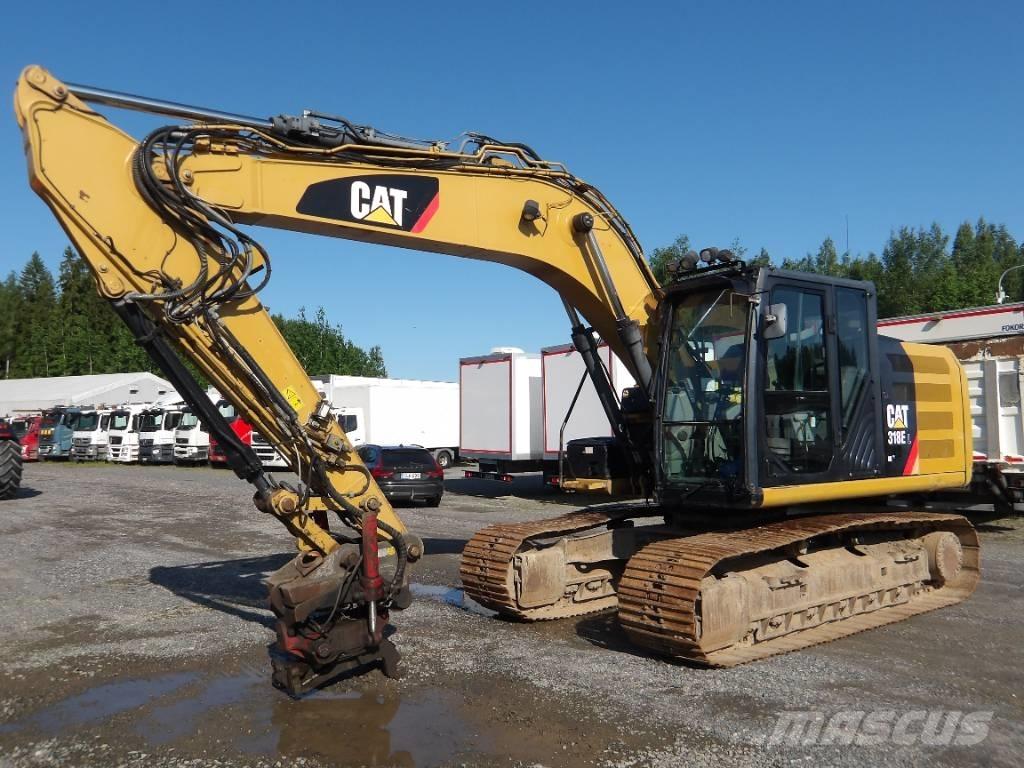 CAT 318 E L Excavadoras sobre orugas