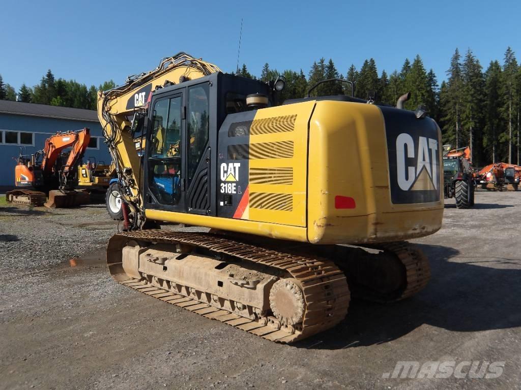 CAT 318 E L Excavadoras sobre orugas