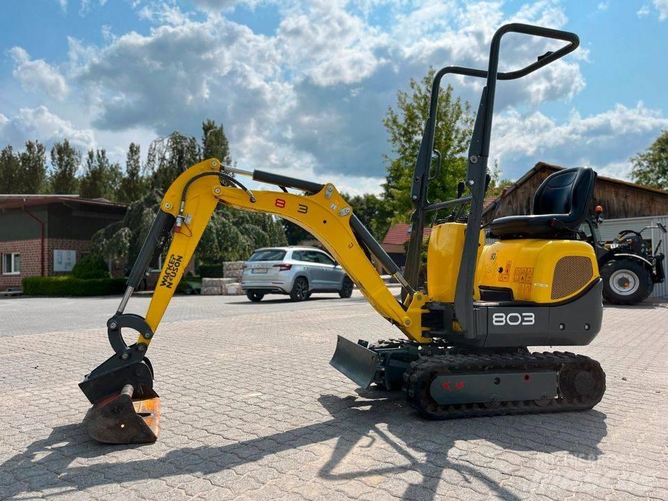 Wacker Neuson 803 Excavadoras sobre orugas