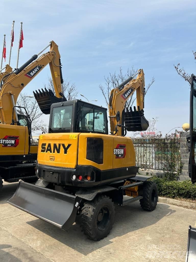 Sany SY65W Excavadoras de ruedas