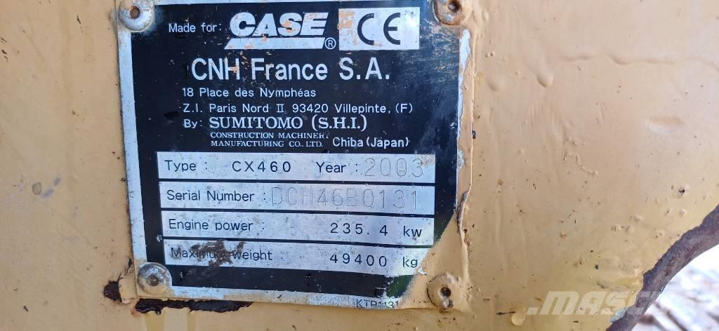 CASE CX 460 LC Excavadoras sobre orugas