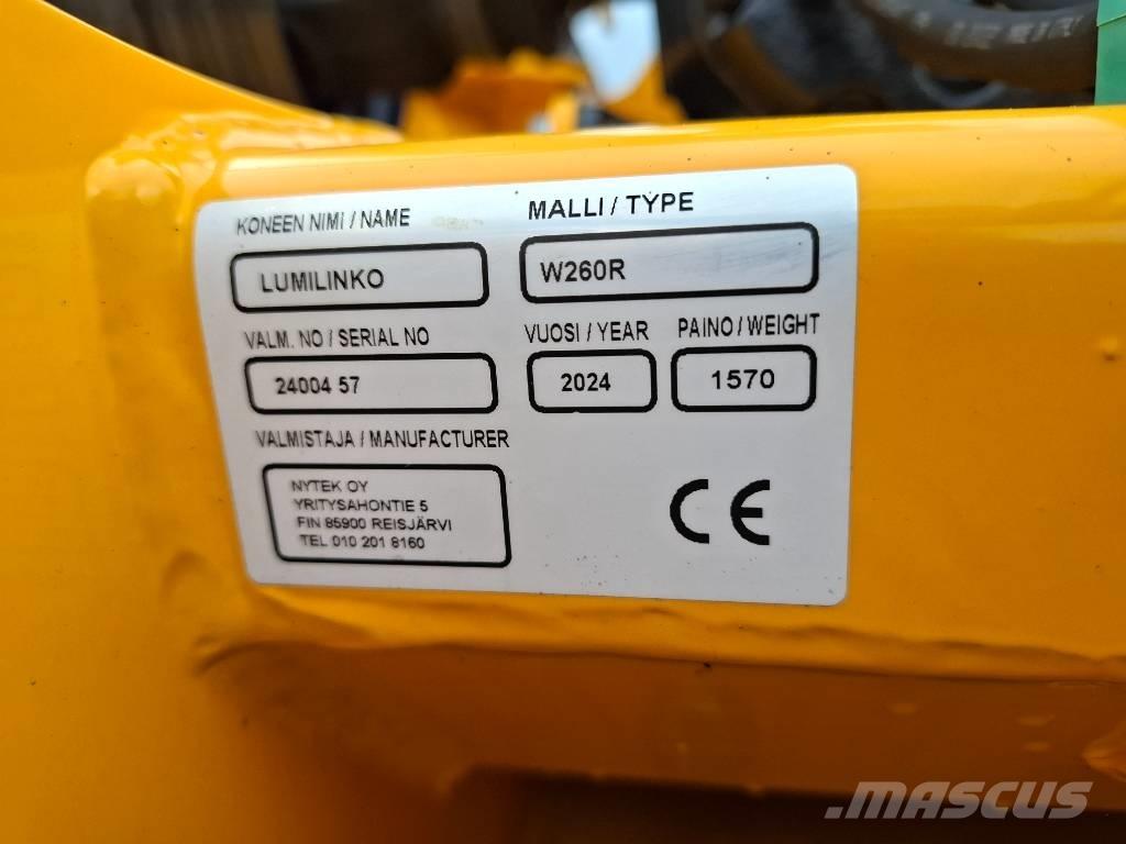 Wieska W260R Fresadoras quitanieve