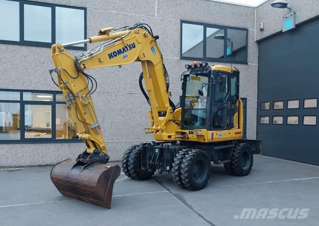 Komatsu PW 98 MR-11 Excavadoras de ruedas