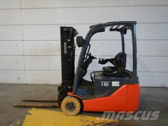 Toyota 8FBEK16T Carretillas de horquilla eléctrica