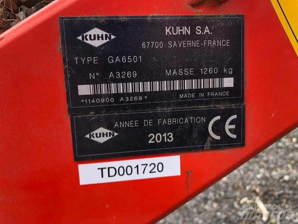 Kuhn GA 6501 Rastrilladoras y rastrilladoras giratorias