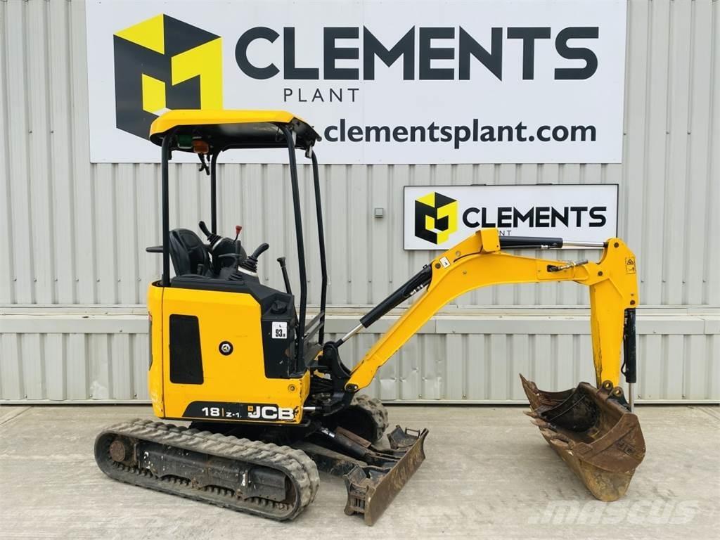 JCB 18Z-1 Miniexcavadoras