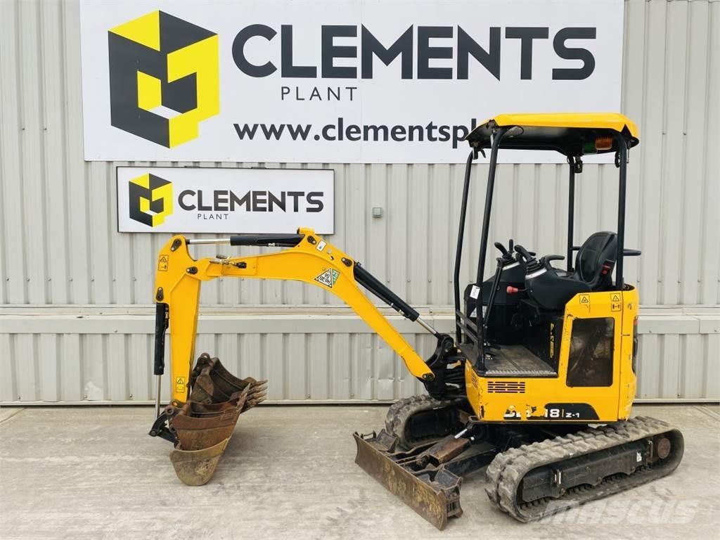JCB 18Z-1 Miniexcavadoras