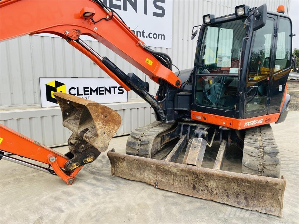 Kubota KX080-4a Excavadoras 7t - 12t
