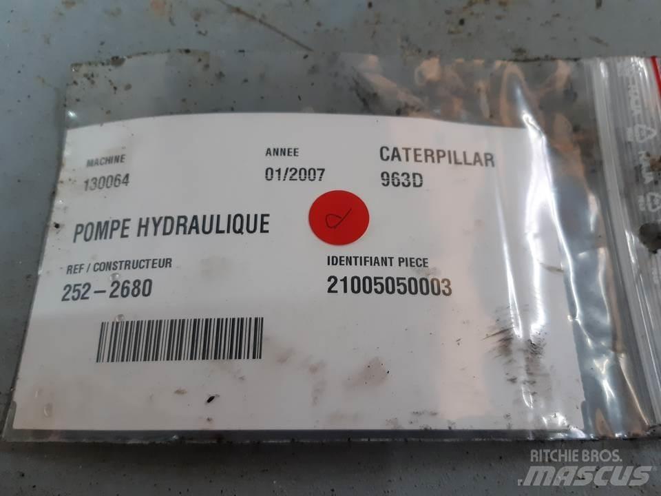 CAT 963D Hidráulicos