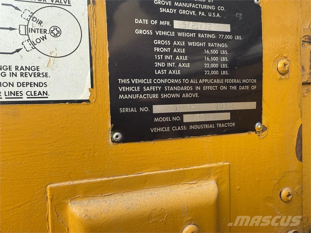 Grove TMS375LP Grúas todo terreno