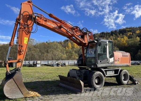Hitachi ZX 210W-3 Excavadoras de ruedas