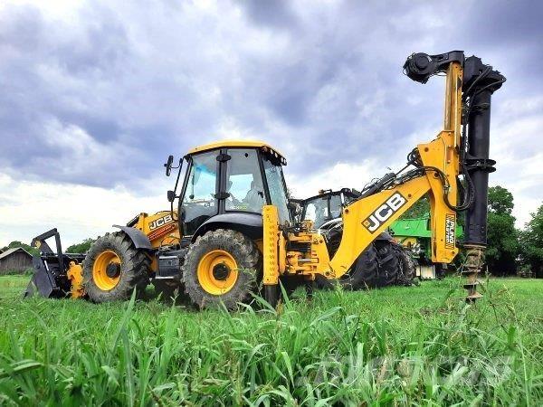 JCB 4CX +Piling Master Retrocargadoras