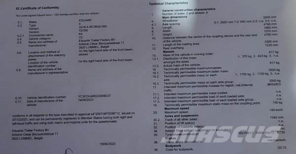  _JINÉ (BE) Eduard - 4 Remolques de cama baja