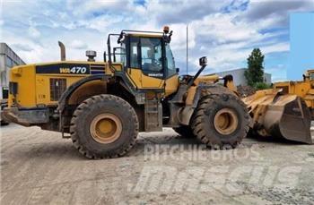 Komatsu 470 Cargadoras sobre ruedas