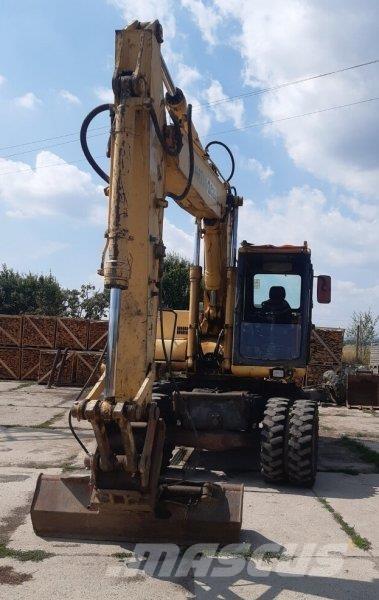 Komatsu PW 170 Excavadoras de ruedas