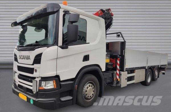 Scania P410 Camiones grúa