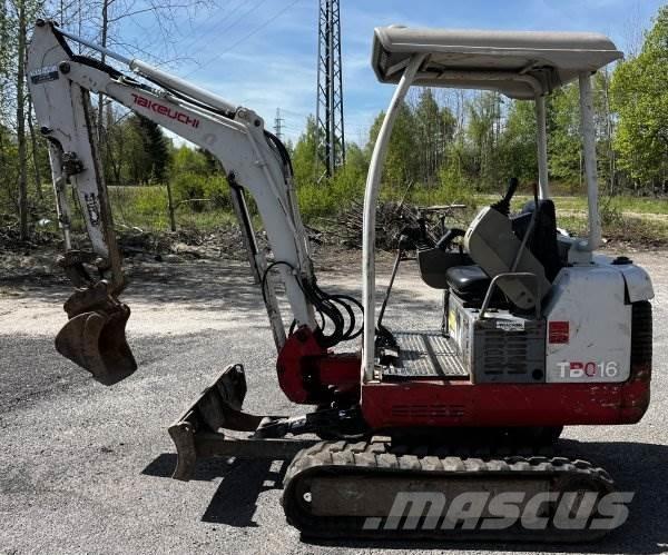 Takeuchi TB 016 Miniexcavadoras