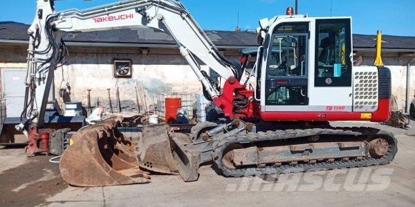 Takeuchi TB 1140 Excavadoras sobre orugas