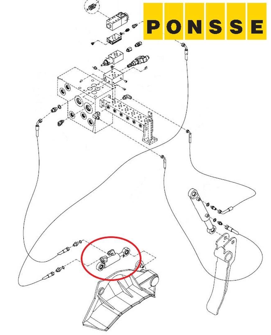 Ponsse NH40972-05 Cabezales cortadores