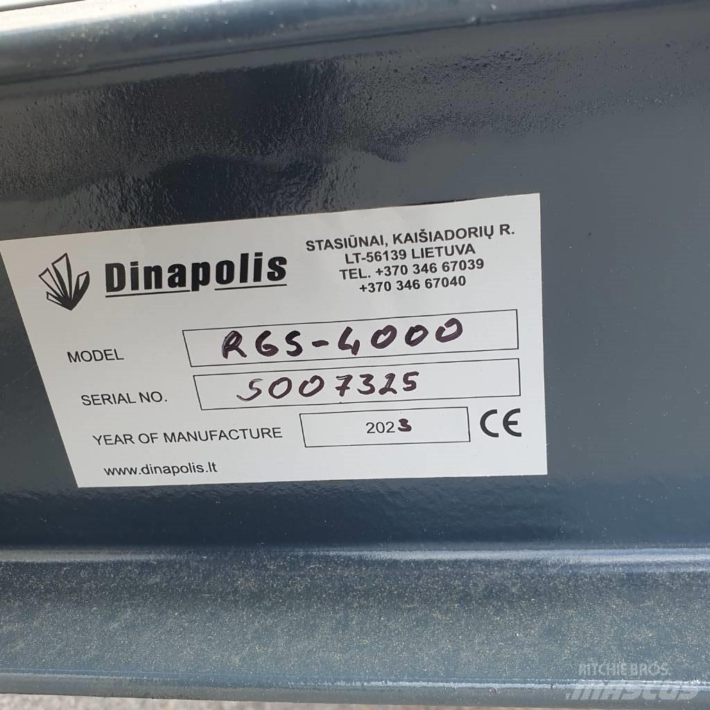 Dinapolis RGS 4000 Rastras para caminos