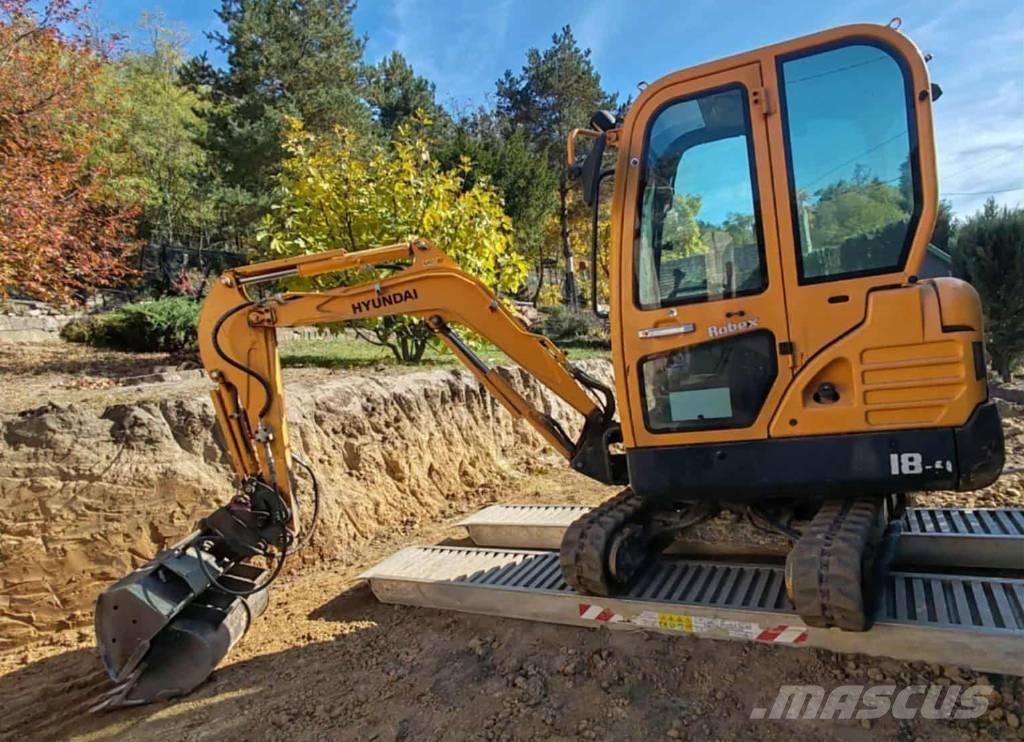 Hyundai R18-9 Miniexcavadoras