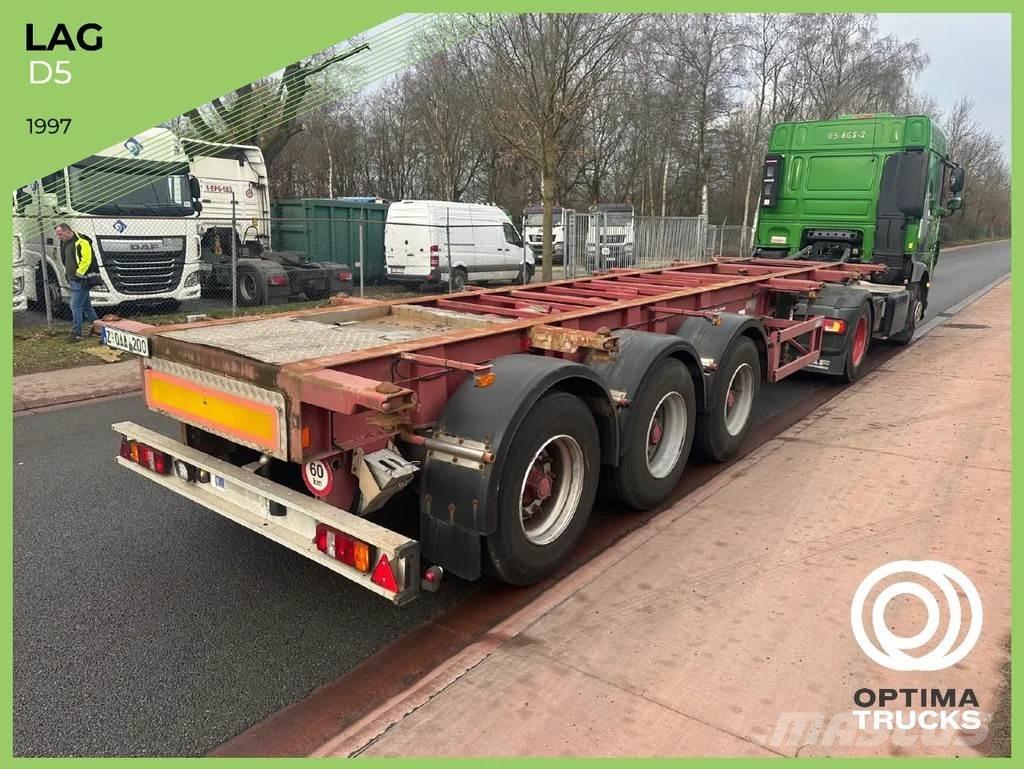 LAG O-3-39L Semirremolques portacontenedores