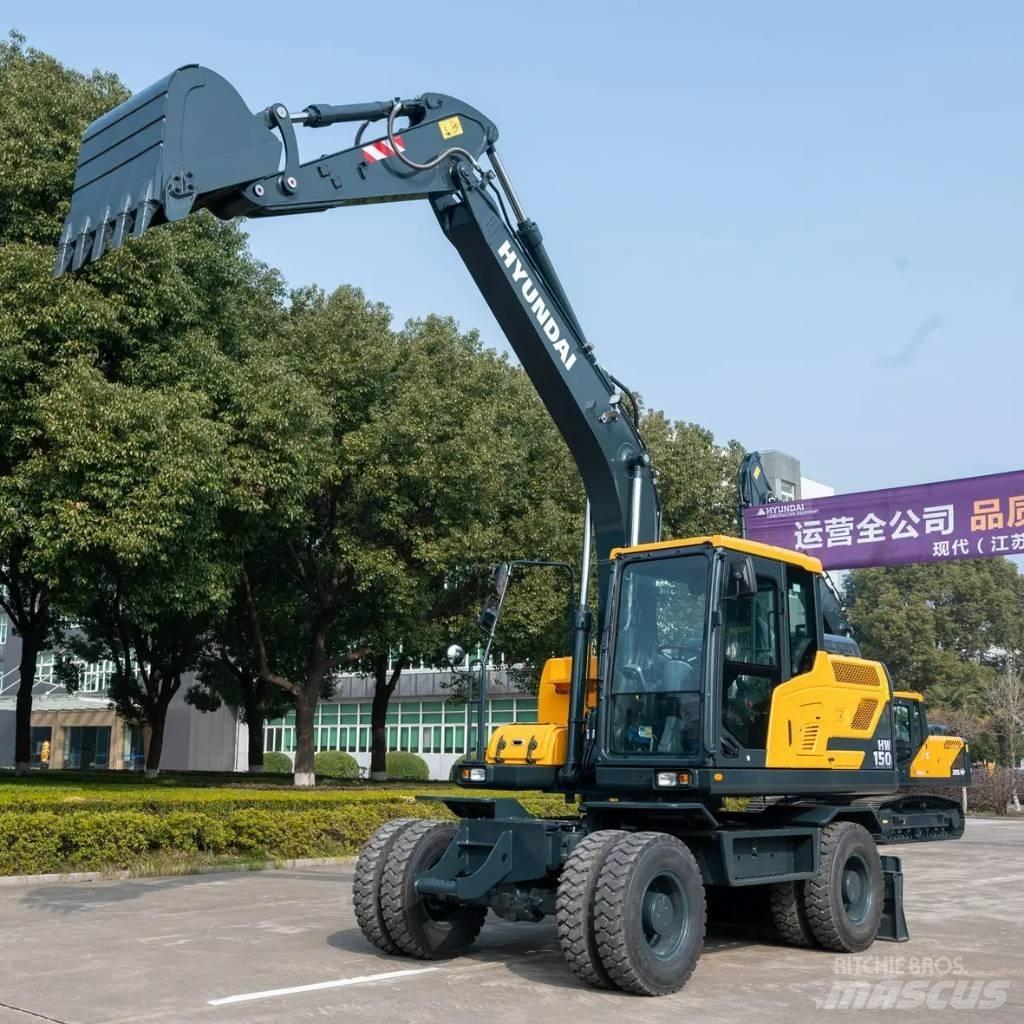 Hyundai HW 150 Excavadoras de ruedas