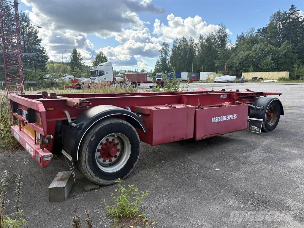 Krone konttikärry Remolques portacontenedores