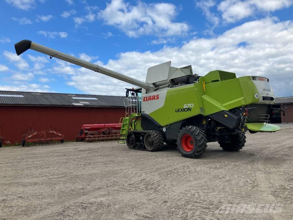 CLAAS LEXION 670 TT Cosechadoras combinadas