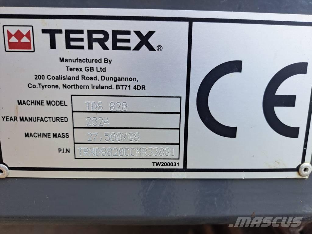 Terex Ecotec TDS 820 Trituradoras de deshechos