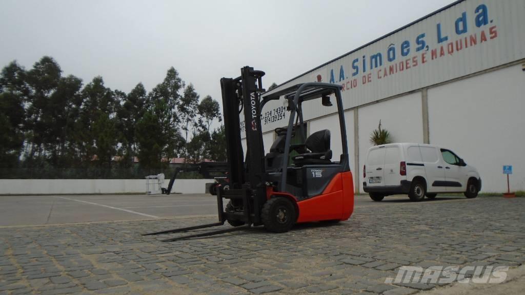 Toyota 8 FB E 15 Carretillas de horquilla eléctrica