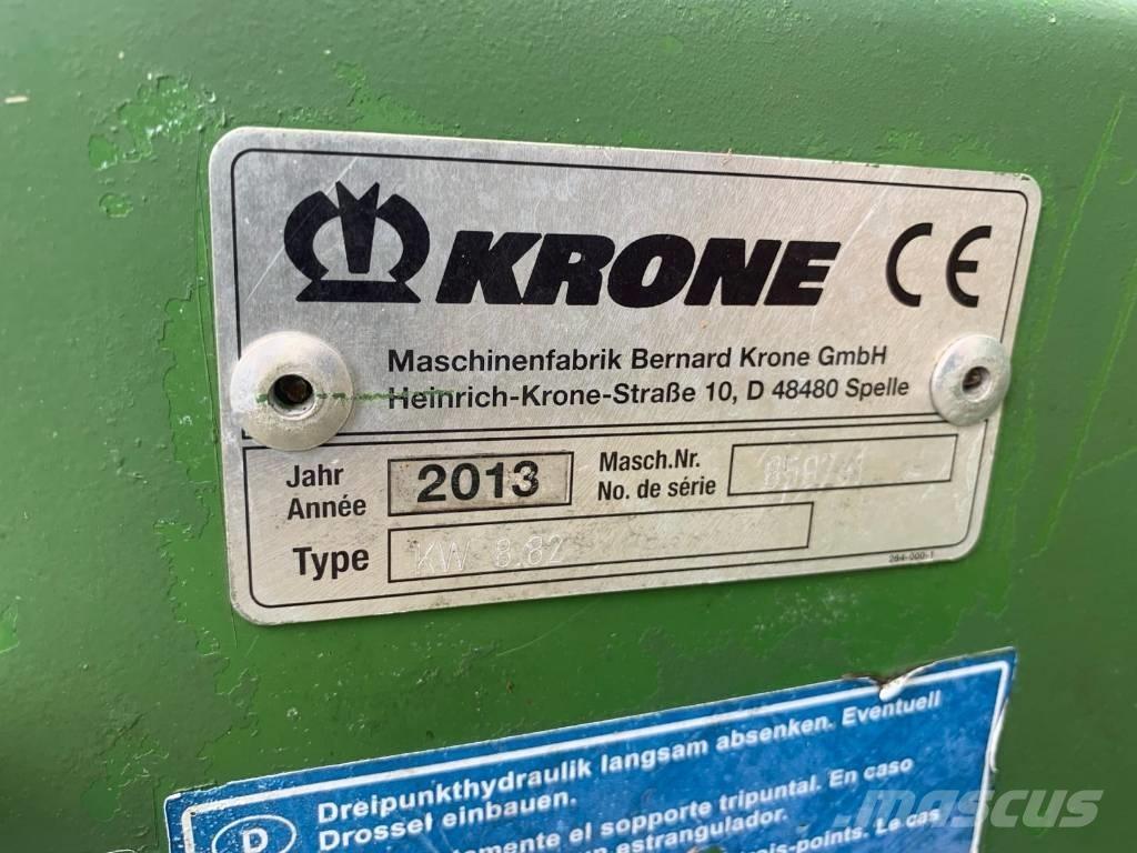 Krone KW 8.82/8 Rastrilladoras y rastrilladoras giratorias
