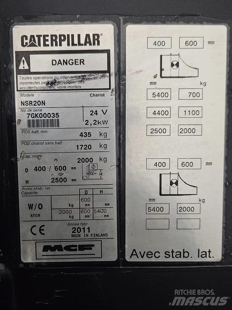 CAT NSR20N (myyty) Apiladoras eléctricos