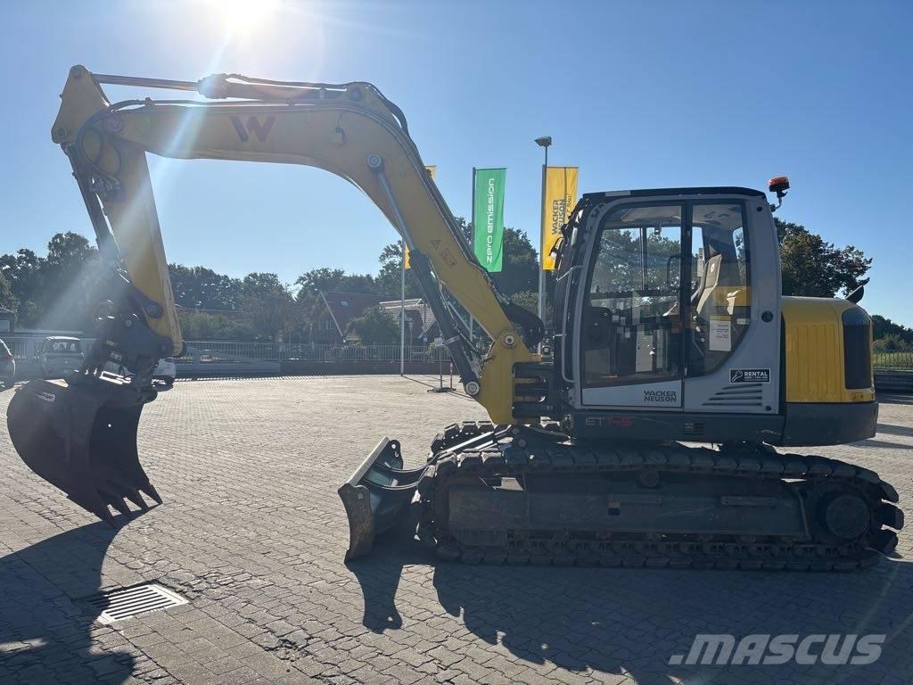 Wacker Neuson ET145 Excavadoras sobre orugas