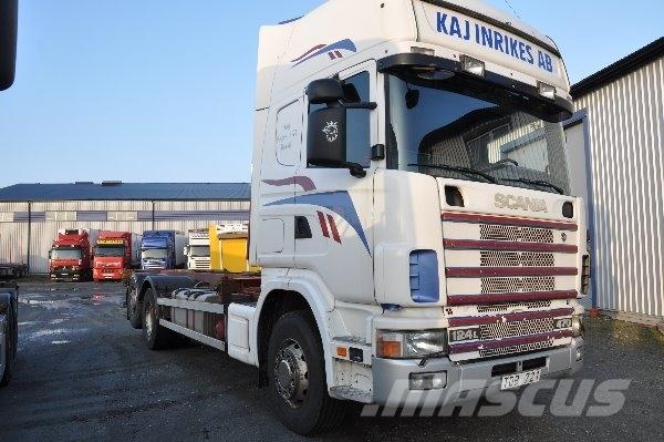 Scania 124 6X2 470 Camiones portacontenedores
