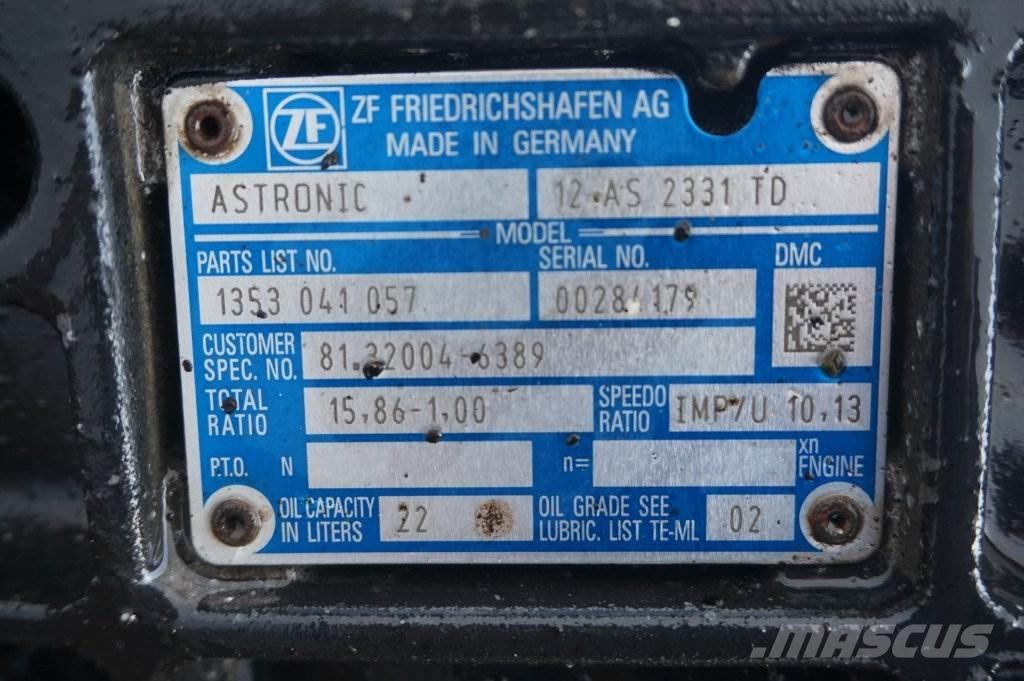 ZF 12AS2131DD + INT3 Cajas de cambios