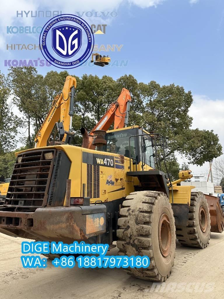 Komatsu WA 470-6 Cargadoras sobre ruedas