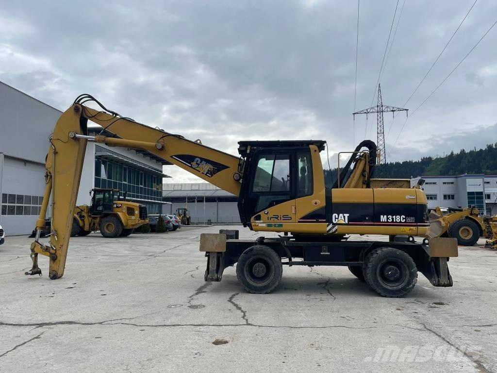 CAT M 318 C MH Manejadores de residuos industriales